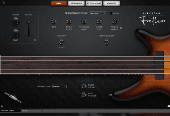 Impact Soundworks Shreddage 3 Fretless